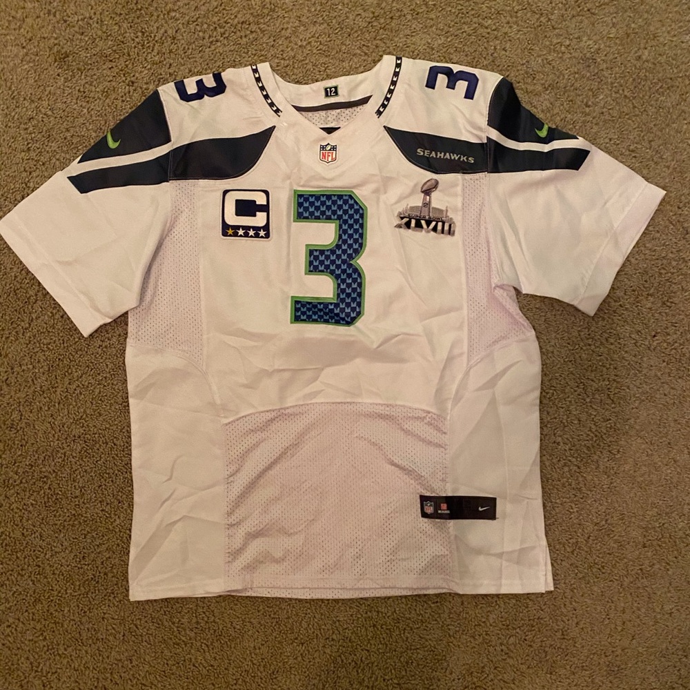 Authentic Russell Wilson Seahawks Jersey